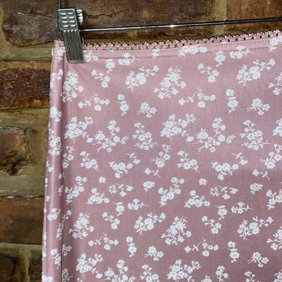 NWOT Princess Polly Mauve Pink Floral Sandra Mini Skirt Women's Size US 2 - Picture 3 of 8